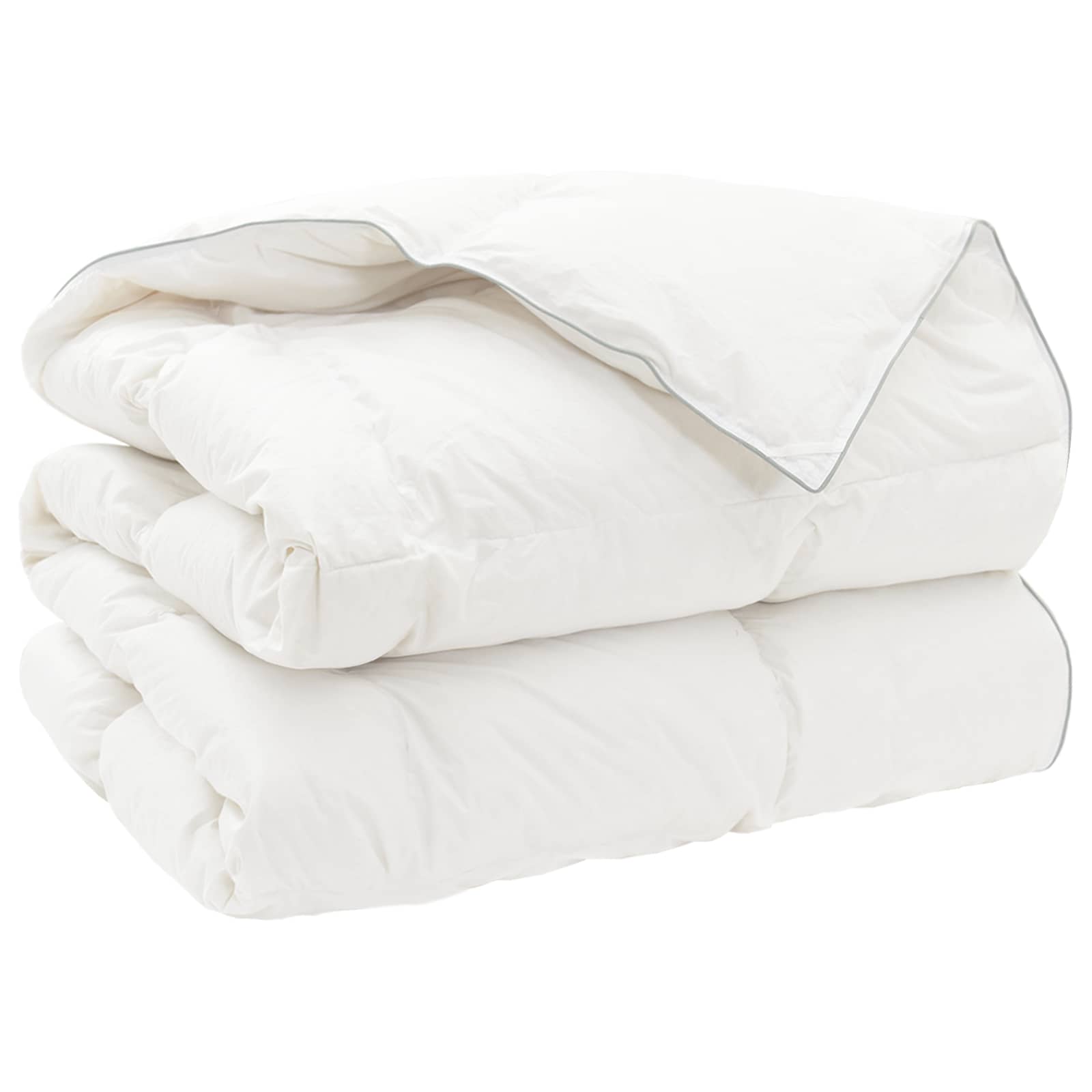 Πάπλωμα FULDA 220 x 260 cm Χειμώνας 300 GSM 90% Χήνας Λευκό - Pakobazaar