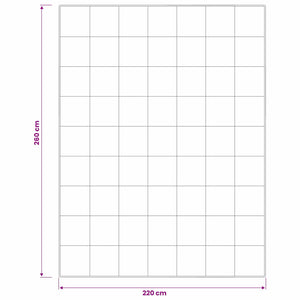 Πάπλωμα FULDA 220 x 260 cm 4 Εποχές 310 GSM 90% Χήνας Λευκό