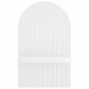 Ράφι Τοίχου 2 τμχ. Λευκό 23 x 13.5 x 37.5 cm Επεξεργασμένο Ξύλο