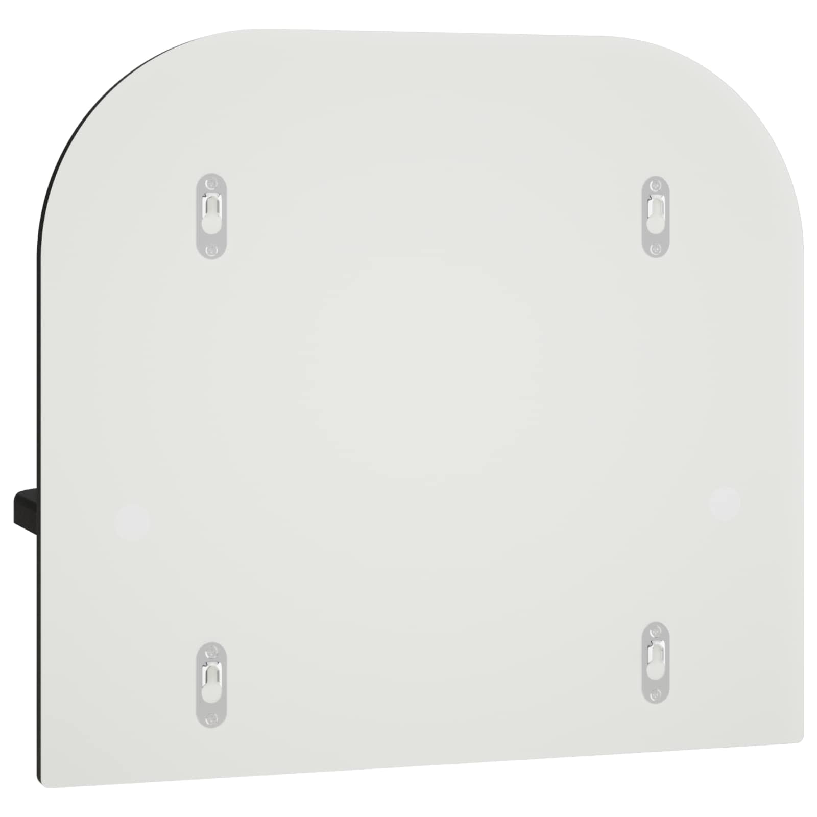 Ράφι Τοίχου 2 τμχ. Μαύρο 41 x 13,5 x 37,5 cm Επεξεργασμένο Ξύλο