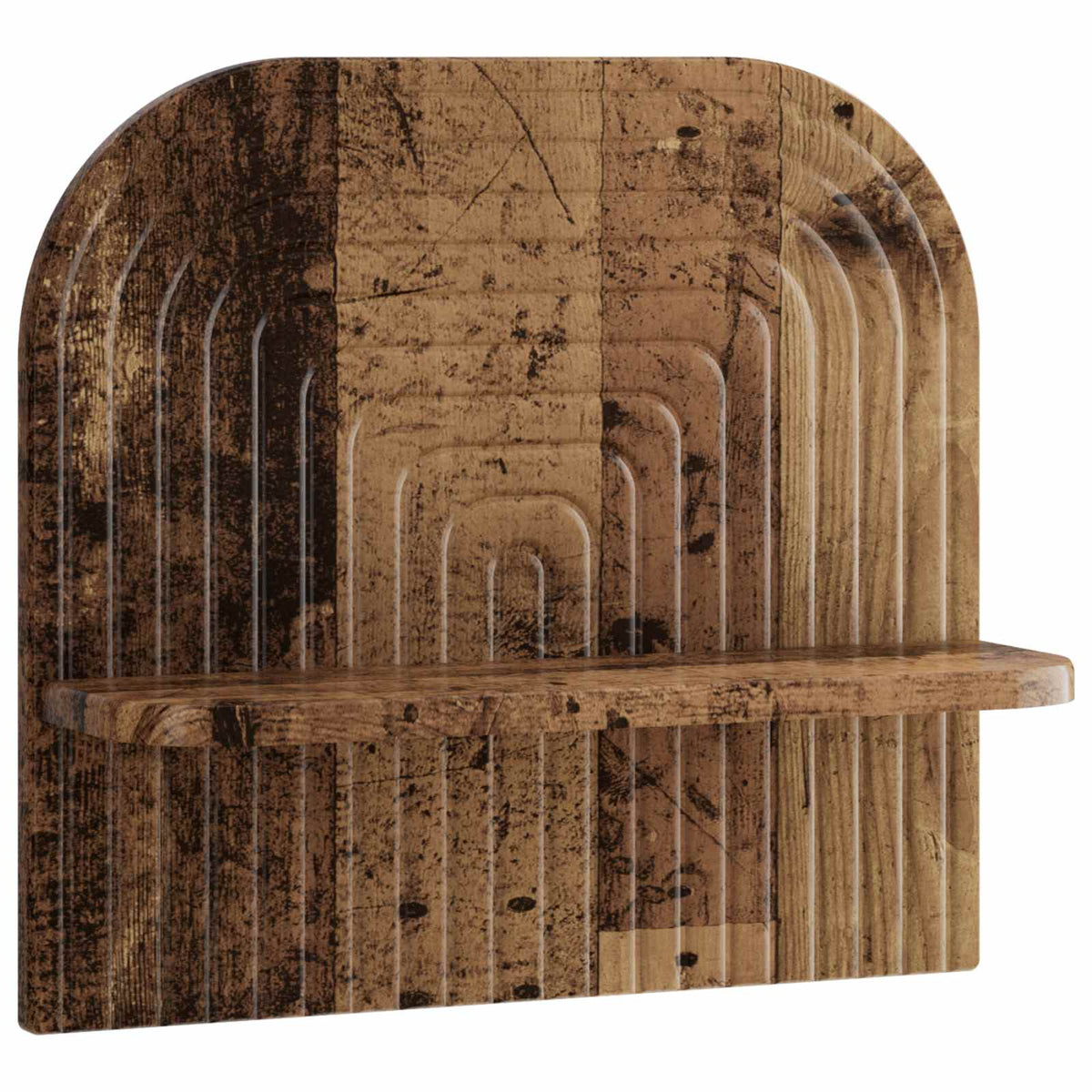 Ράφι Τοίχου 2 τμχ. Παλαιωμένο ξύλο 41 x 13.5 x 37.5 cm - Pakobazaar
