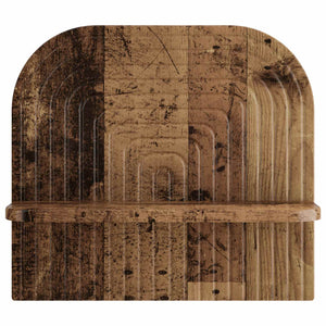 Ράφι Τοίχου 2 τμχ. Παλαιωμένο ξύλο 41 x 13.5 x 37.5 cm - Pakobazaar
