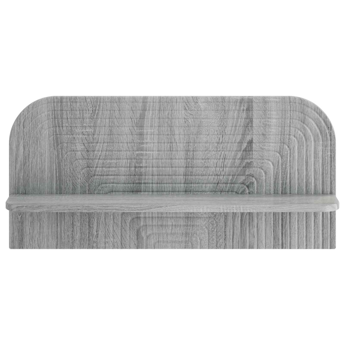 Ράφι Τοίχου 2 τμχ. Γκρι Sonoma 80,5 x 13,5 x 37,5 εκ.