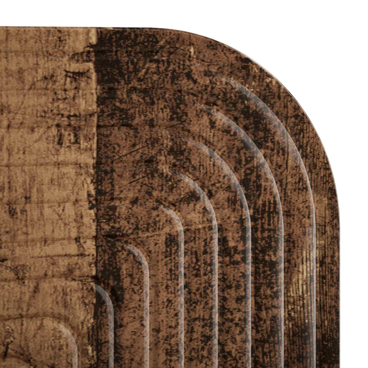 Ράφι Τοίχου 2 τμχ. Παλαιωμένο ξύλο 80,5 x 13,5 x 37,5 cm