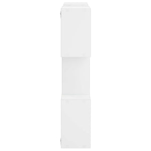Ράφι Τοίχου Λευκό 103 x 17 x 80 cm Επεξεργασμένο Ξύλο
