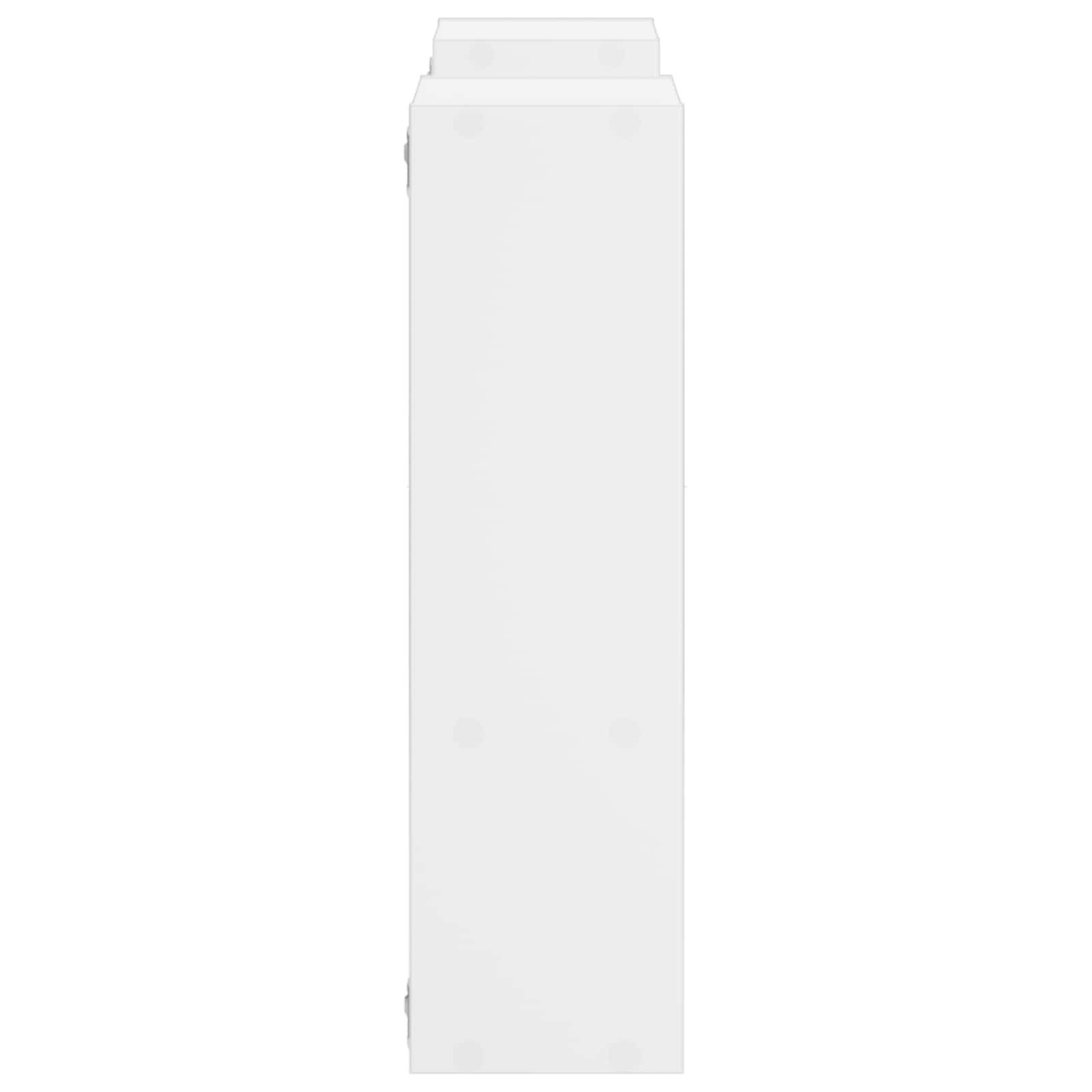 Ράφι Τοίχου Λευκό 100 x 17 x 60 cm Επεξεργασμένο Ξύλο