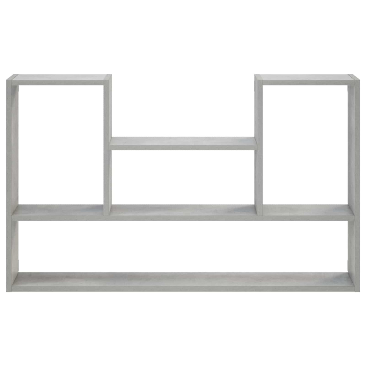 Ράφι Τοίχου Γκρι Σκυροδέματος 100 x 17 x 60 cm