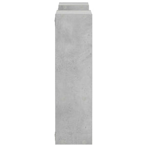Ράφι Τοίχου Γκρι Σκυροδέματος 100 x 17 x 60 cm