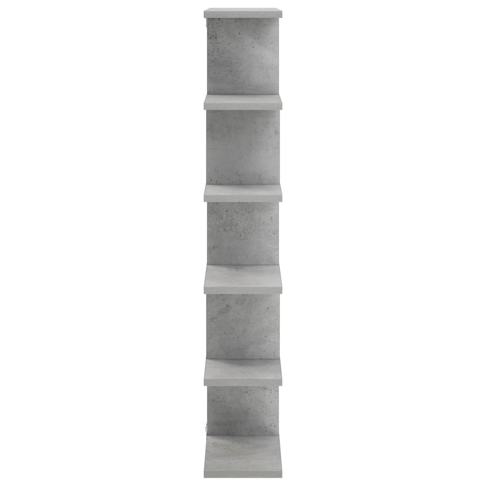Ράφι Τοίχου Γκρι Σκυροδέματος 70 x 17 x 101 cm