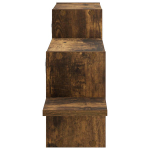 Ράφι Τοίχου Καπνισμένο Ξύλο Δρυός 95 x 17 x 37 cm - Pakobazaar