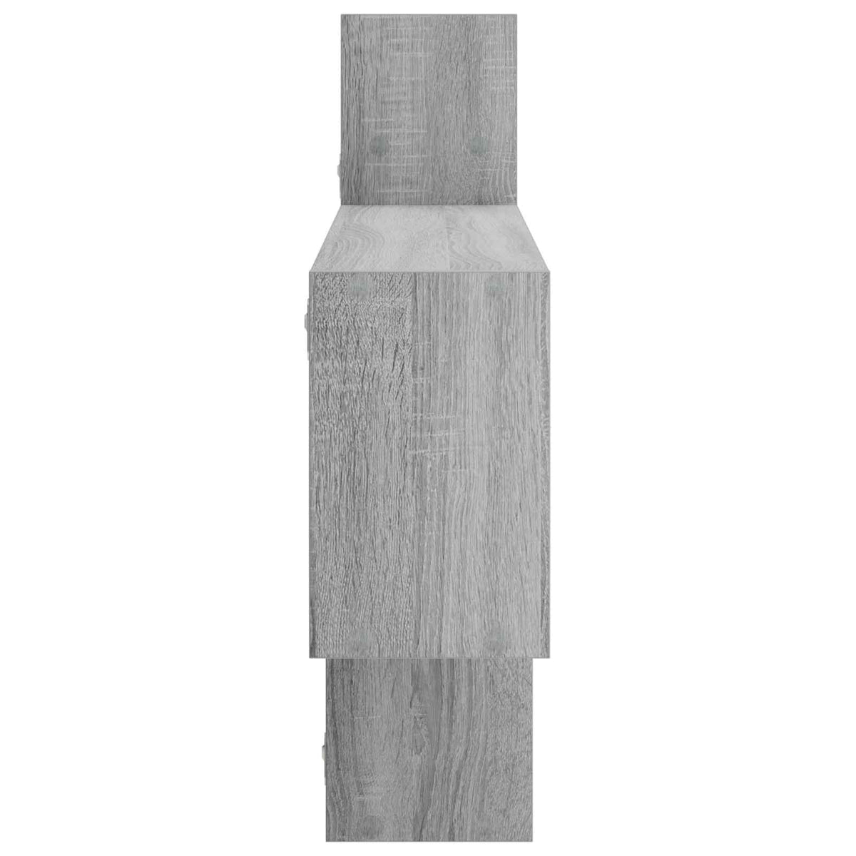 Ράφι Τοίχου Γκρι Sonoma 168.5 x 17 x 68 cm Επεξεργασμένο Ξύλο - Pakobazaar