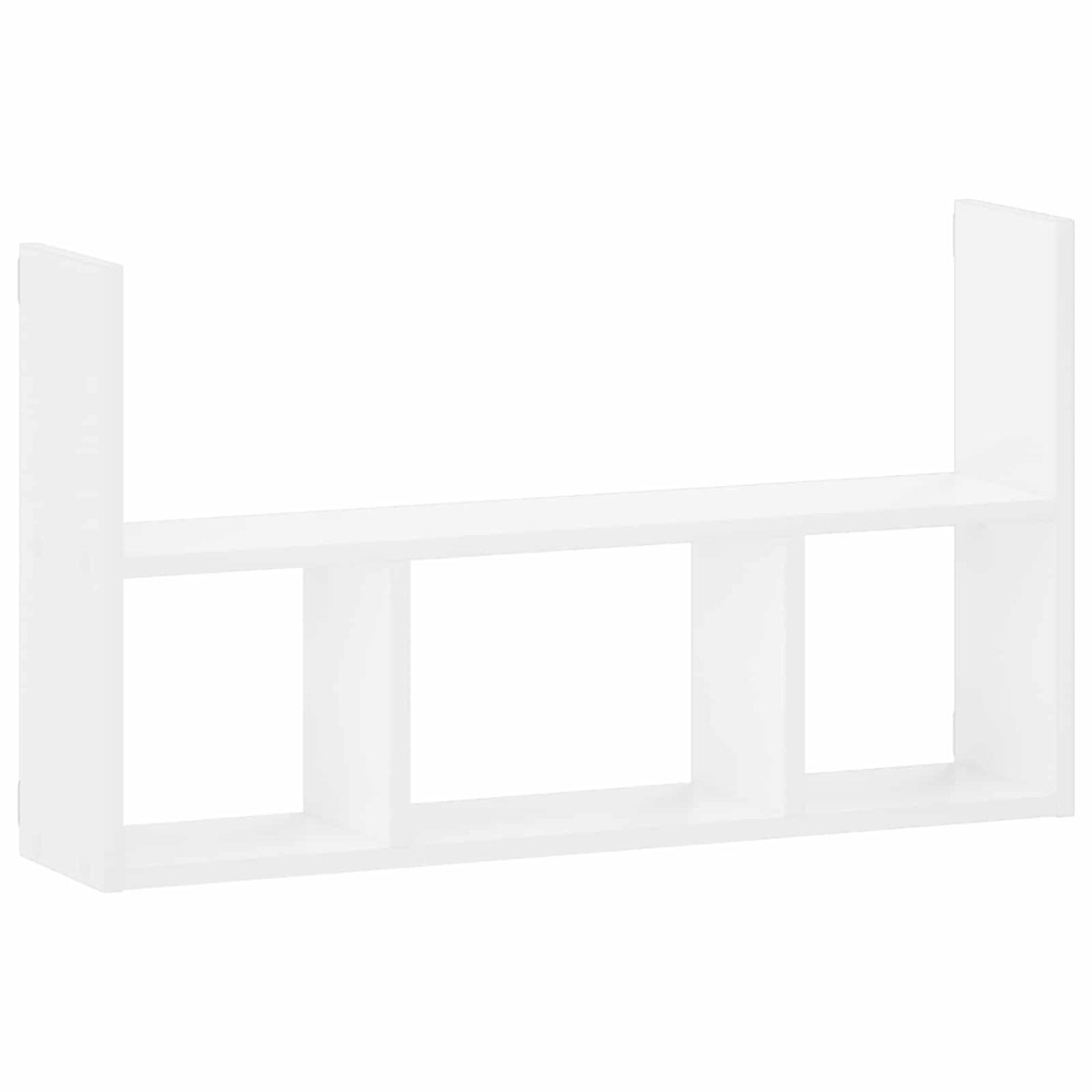 Ράφι Τοίχου Λευκό 78.5 x 17 x 45 cm Επεξεργασμένο Ξύλο