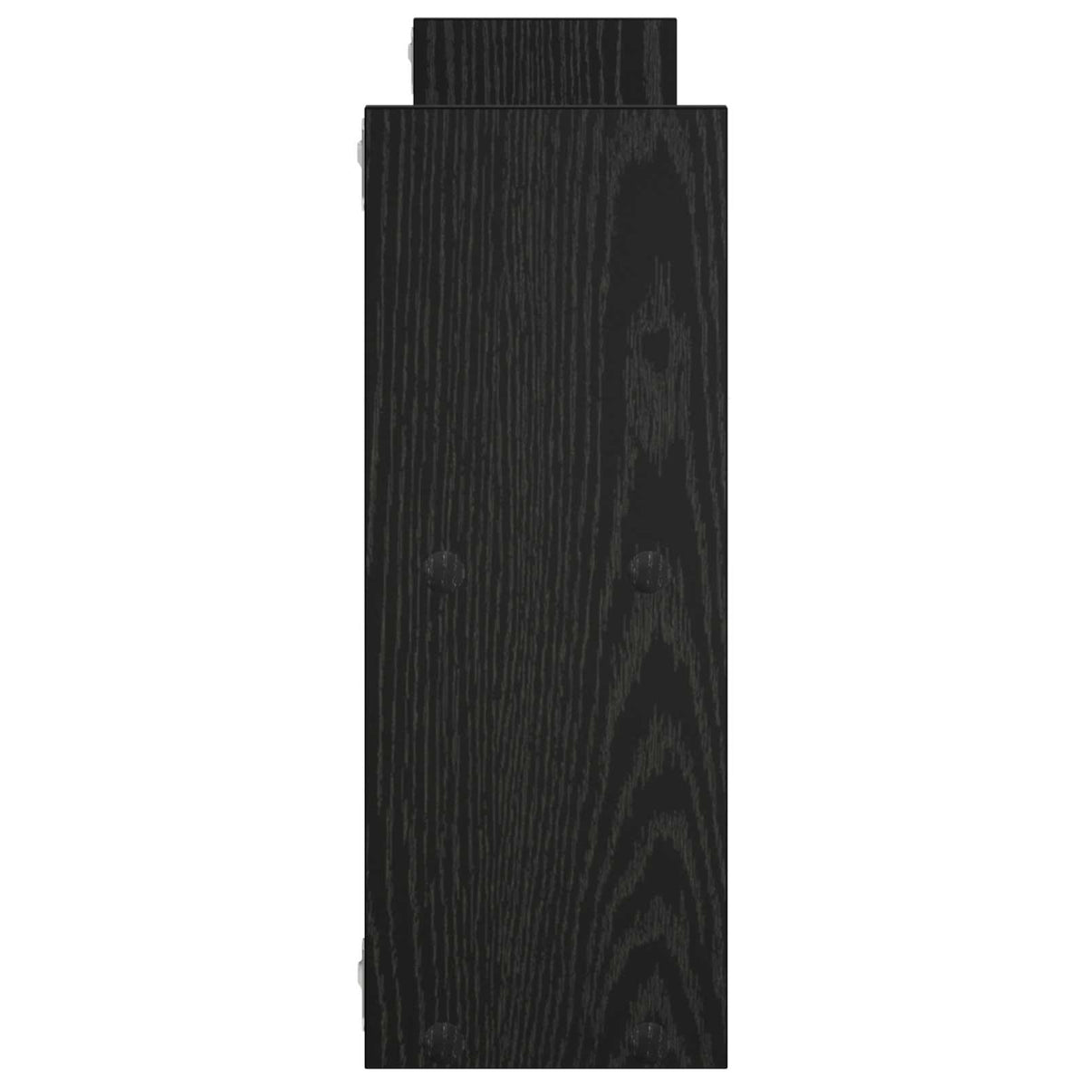 Ράφι Τοίχου Μαύρη Δρυς 78.5 x 17 x 45 cm Επεξεργασμένο Ξύλο
