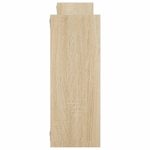 Ράφι Τοίχου Sonoma Δρυς 78.5 x 17 x 45 cm Επεξεργασμένο Ξύλο