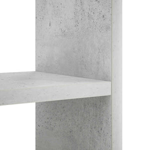 Ράφι Τοίχου Γκρι Σκυροδέματος 78.5 x 17 x 45 cm