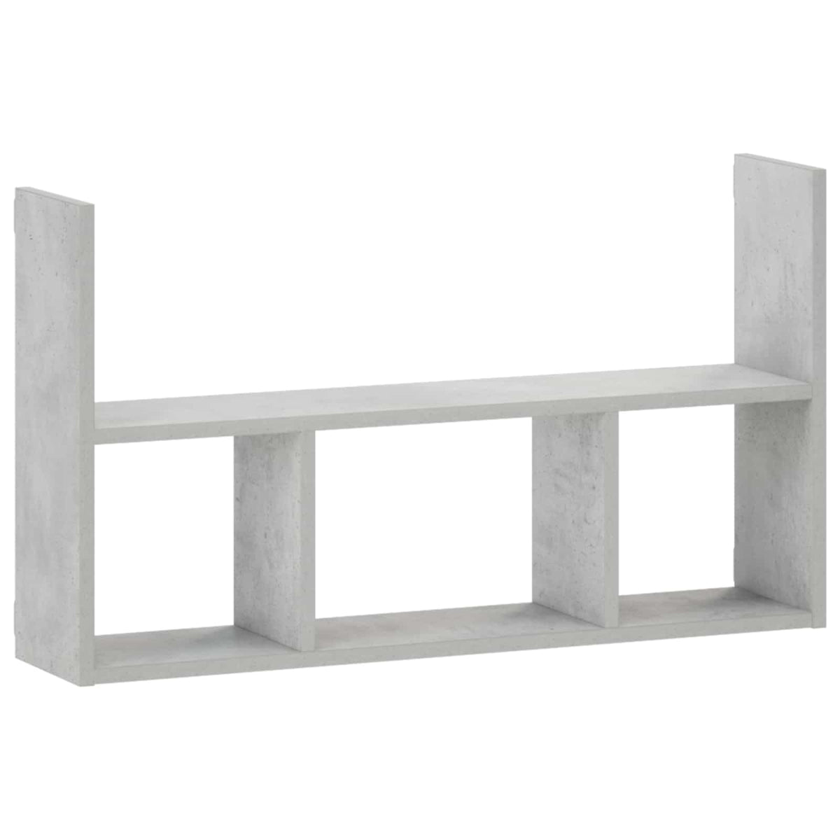 Ράφι Τοίχου Γκρι Σκυροδέματος 78.5 x 17 x 45 cm