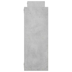 Ράφι Τοίχου Γκρι Σκυροδέματος 78.5 x 17 x 45 cm