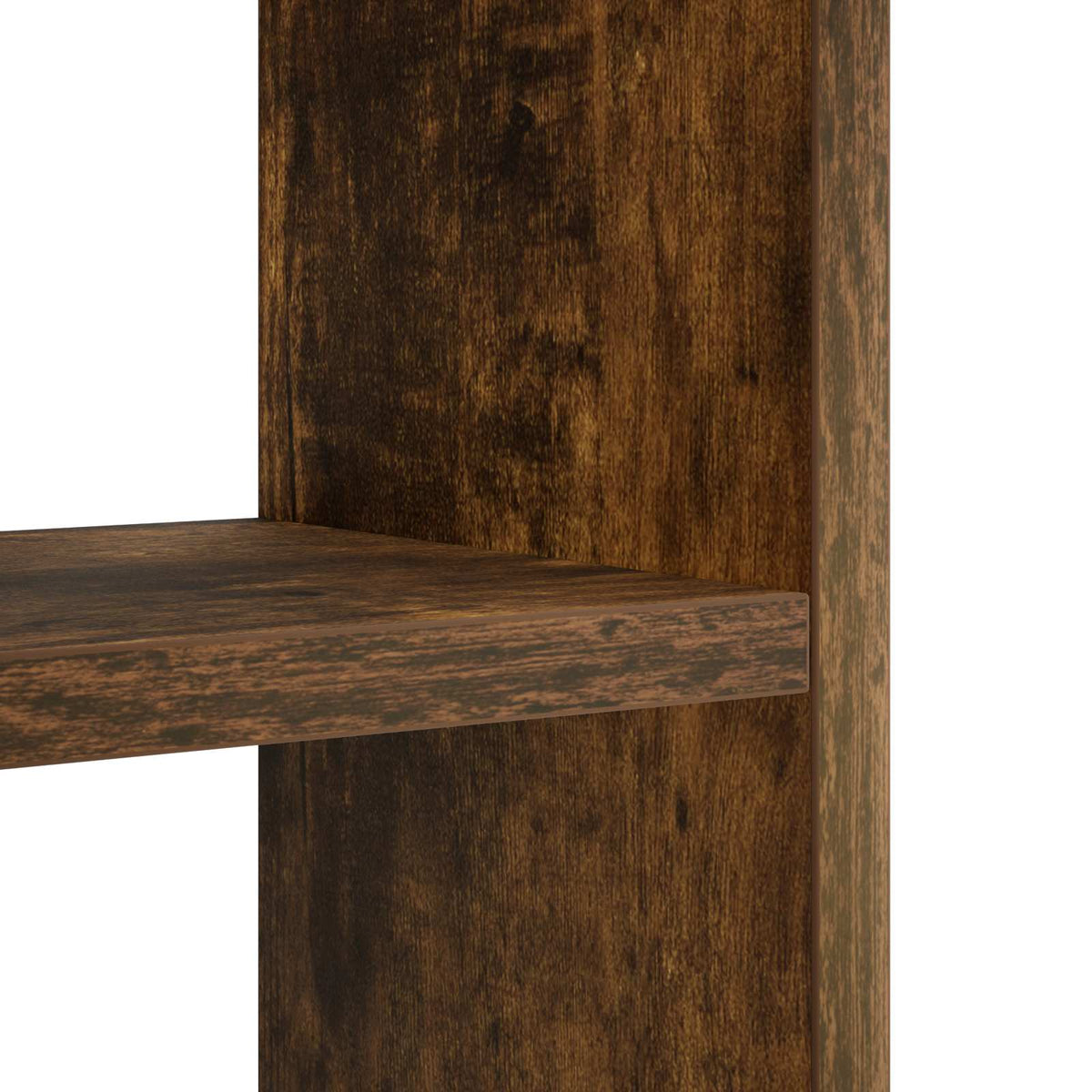 Ράφι Τοίχου Καπνισμένο Ξύλο Δρυός 78.5 x 17 x 45 cm - Pakobazaar