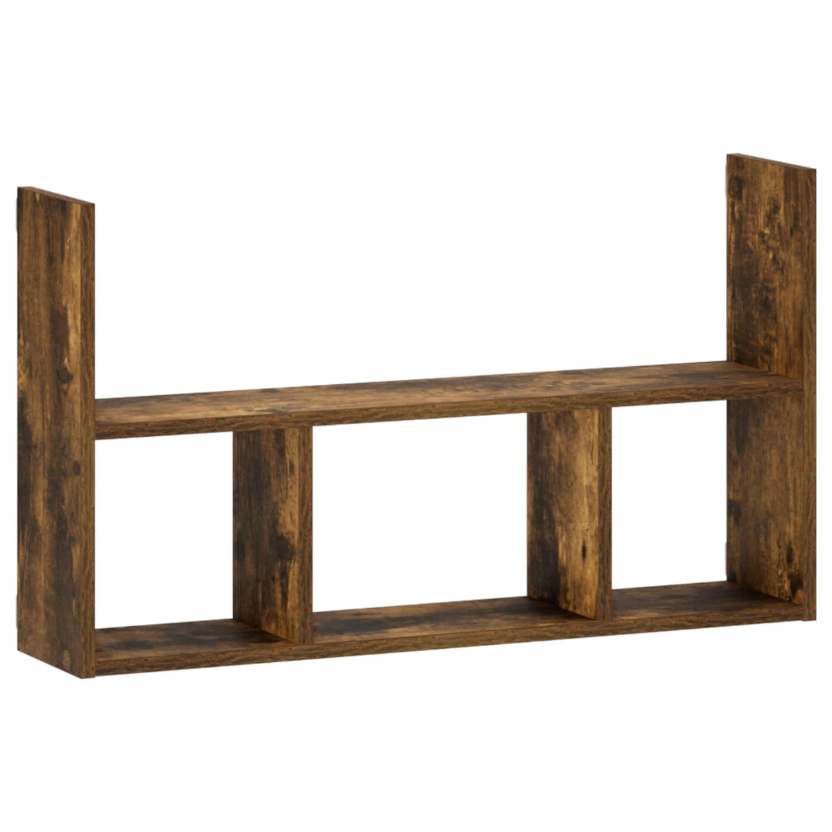 Ράφι Τοίχου Καπνισμένο Ξύλο Δρυός 78.5 x 17 x 45 cm - Pakobazaar