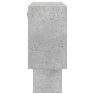 Ράφι Τοίχου Γκρι Σκυροδέματος 158 x 17 x 53 εκ. - Pakobazaar