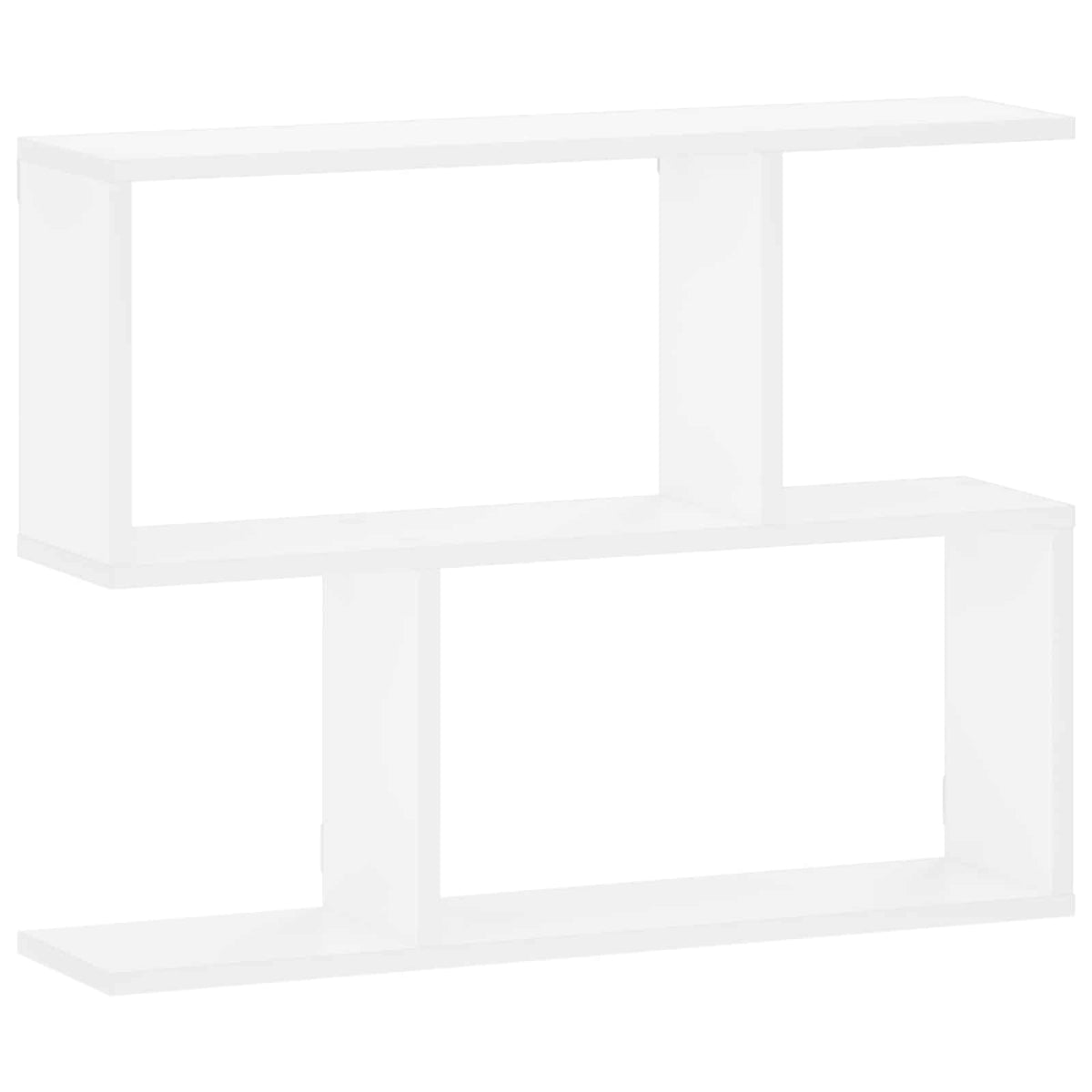 Ράφι Τοίχου Λευκό 72 x 17 x 55,5 cm Επεξεργασμένο Ξύλο