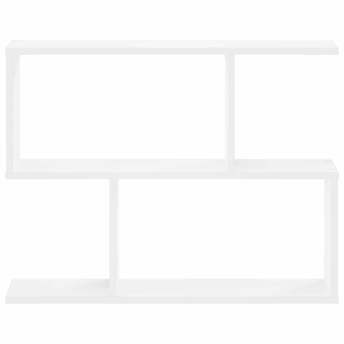 Ράφι Τοίχου Λευκό 72 x 17 x 55,5 cm Επεξεργασμένο Ξύλο
