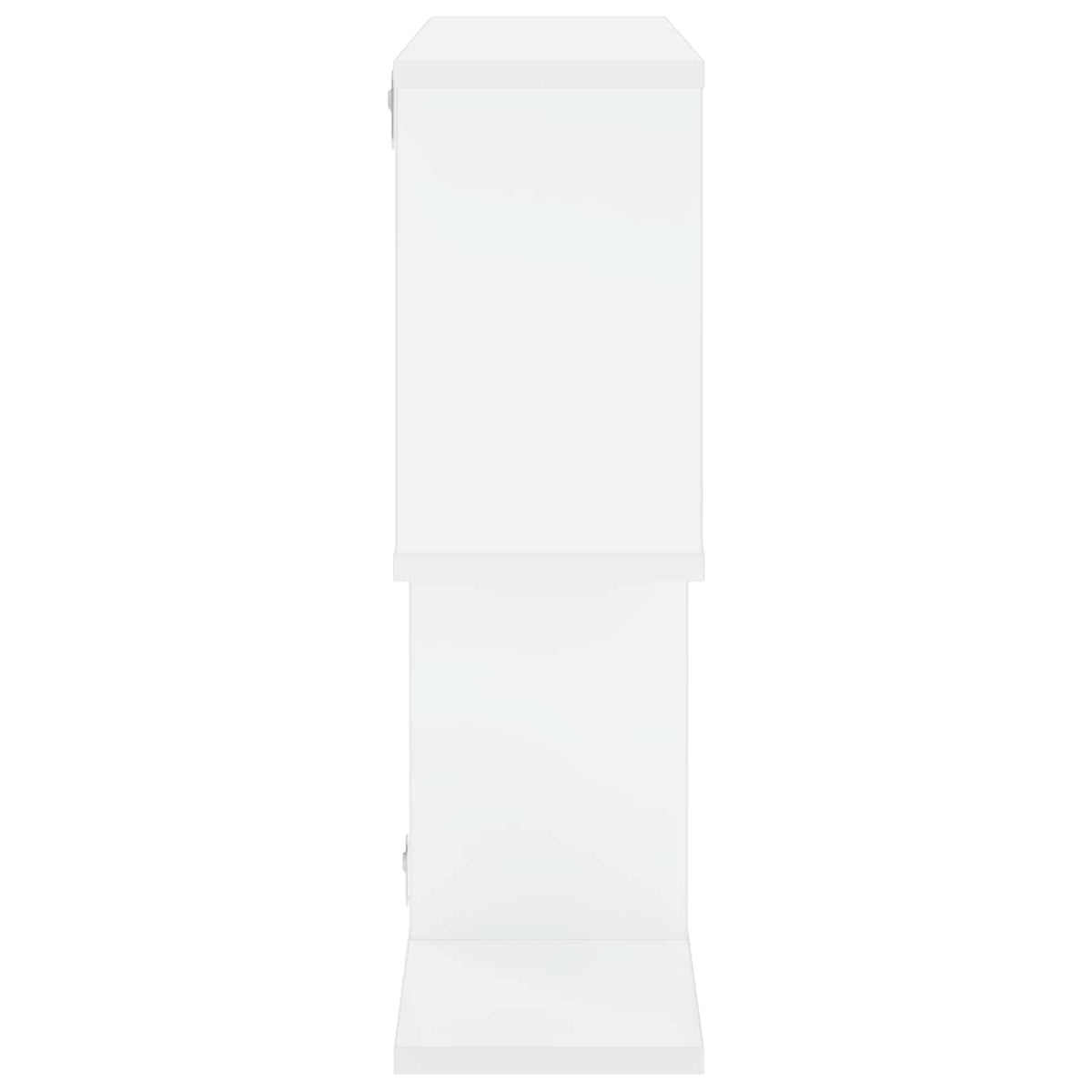 Ράφι Τοίχου Λευκό 72 x 17 x 55,5 cm Επεξεργασμένο Ξύλο
