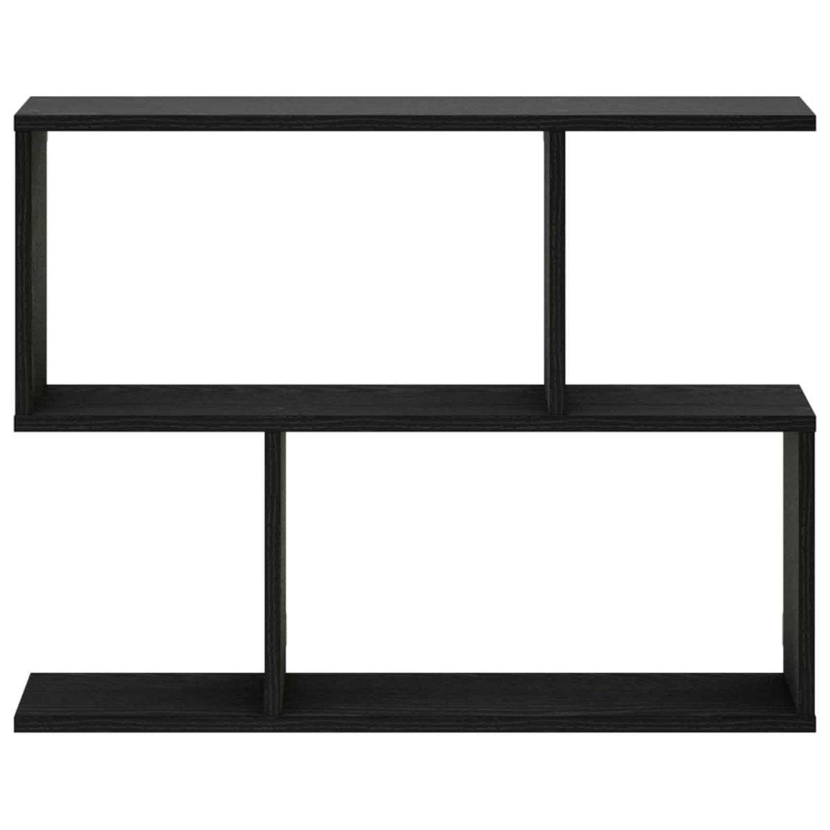 Ράφι Τοίχου Μαύρη Δρυς 72 x 17 x 55.5 cm Επεξεργασμένο Ξύλο