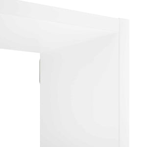 Ράφι Τοίχου Λευκό 72 x 17 x 105 cm Επεξεργασμένο Ξύλο
