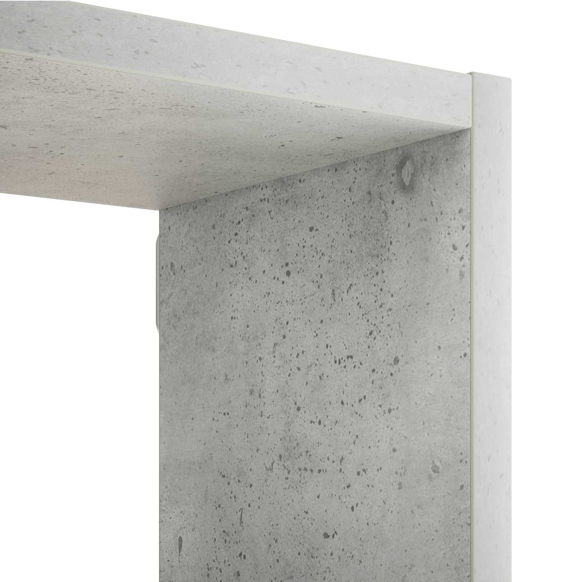 Ράφι Τοίχου Γκρι Σκυροδέματος 72 x 17 x 105 cm