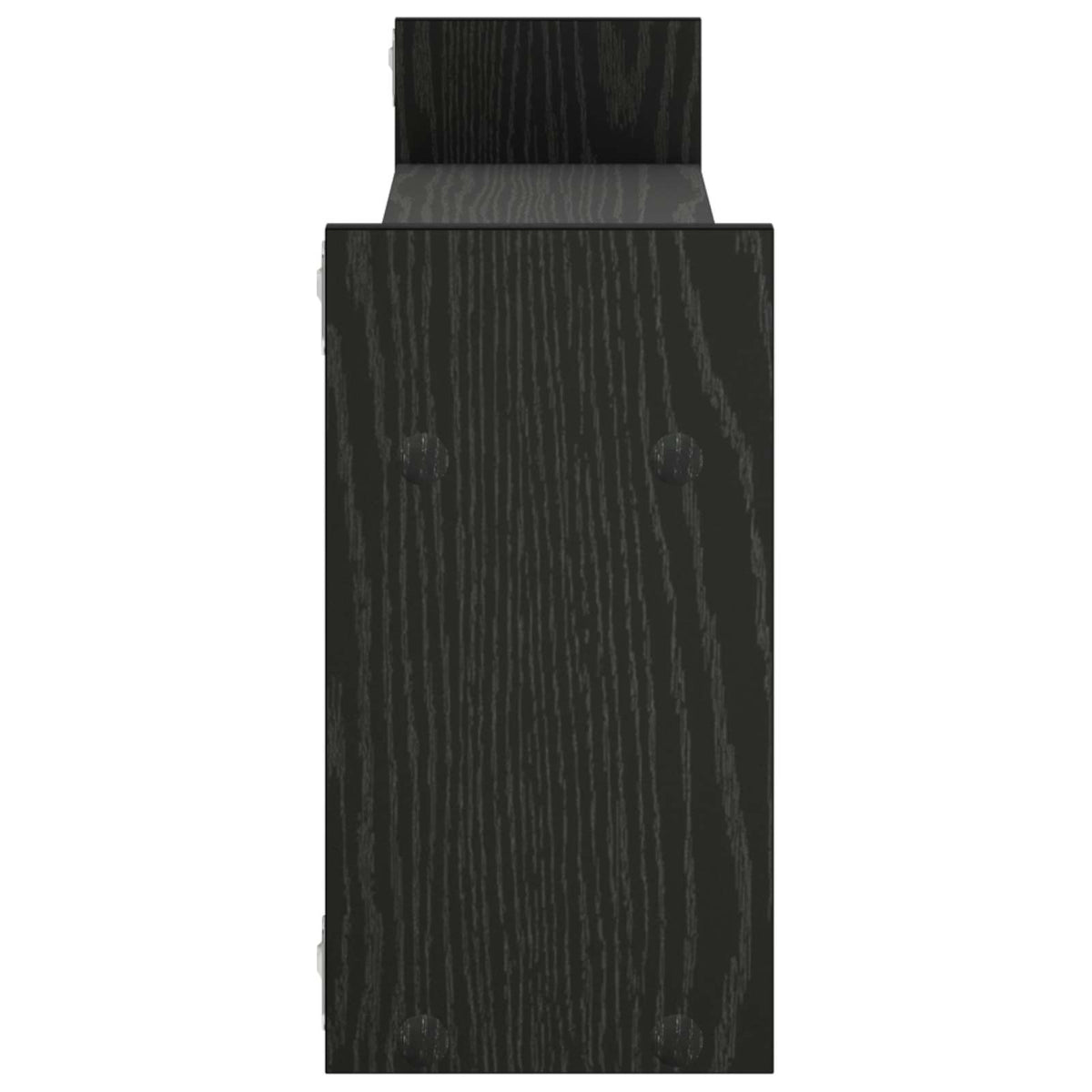 Ράφι Τοίχου Μαύρη Δρυς 90 x 17 x 32 cm Επεξεργασμένο Ξύλο