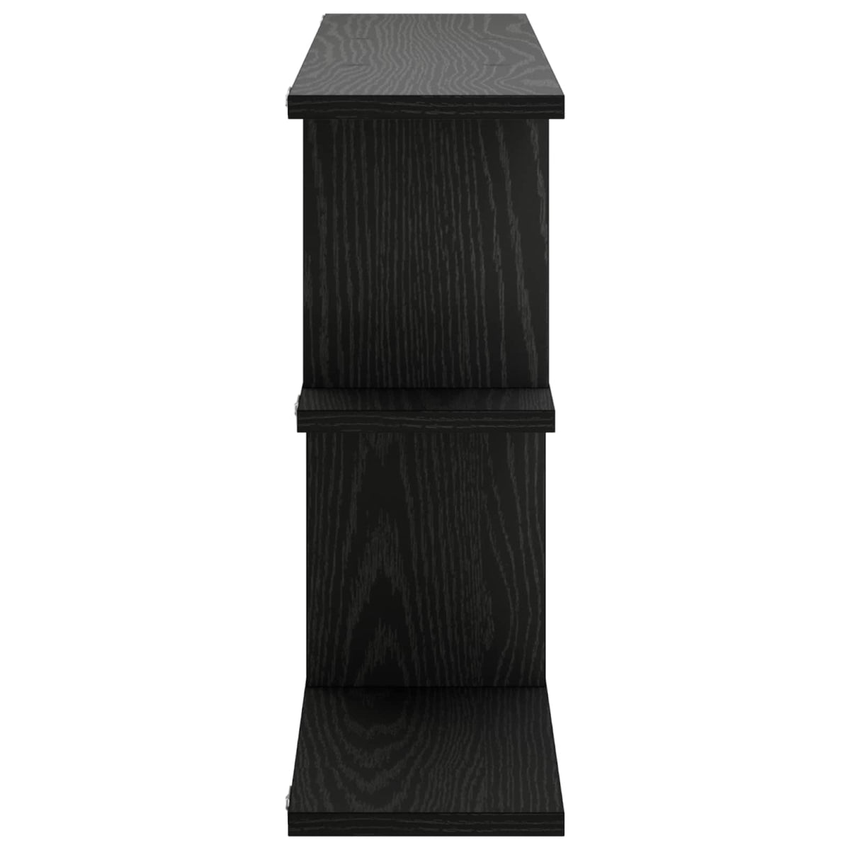 Ράφι Τοίχου Μαύρη Δρυς 100 x 17 x 45,5 εκ. Επεξεργασμένο Ξύλο - Pakobazaar