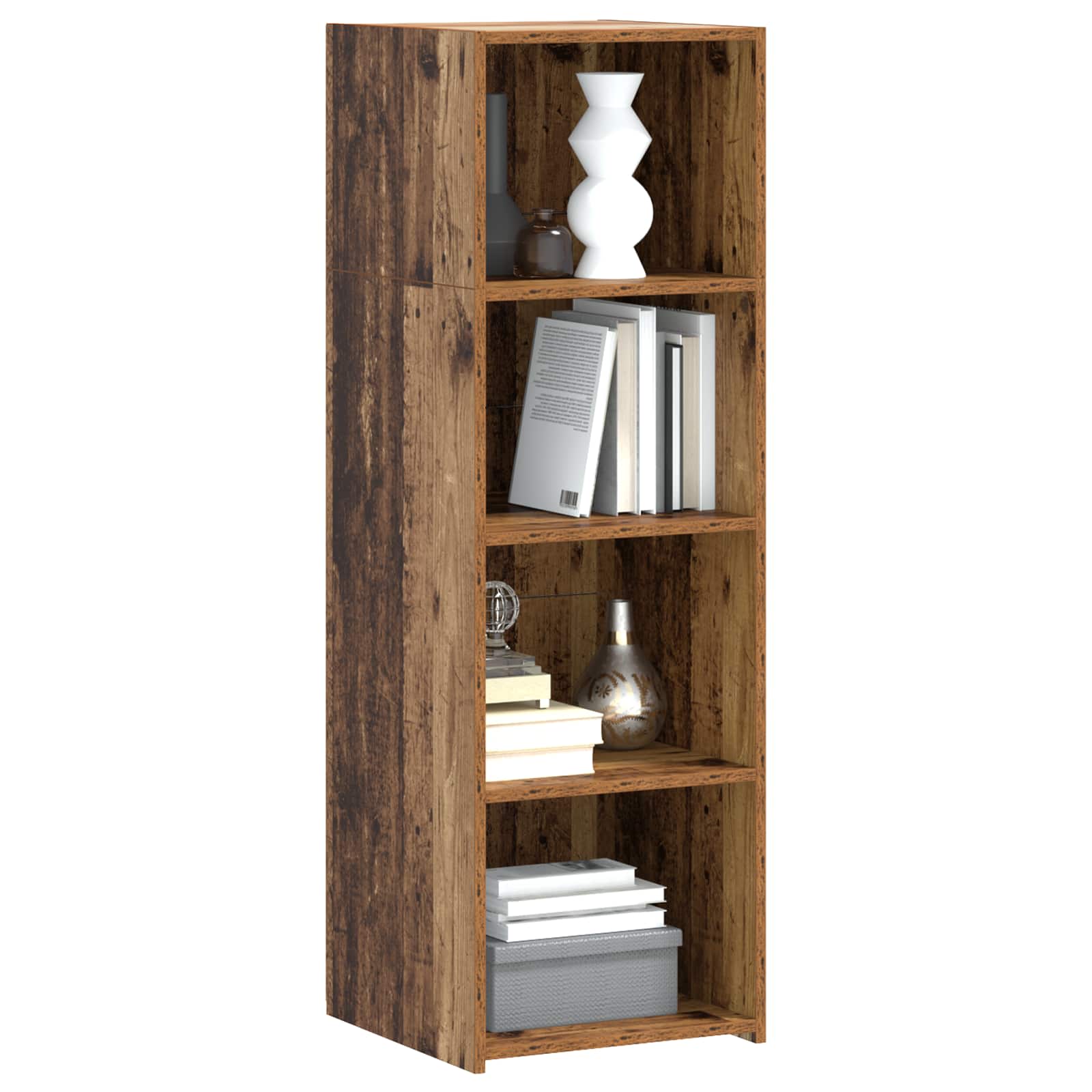 Highboard Παλαιωμένο ξύλο 40 x 41 x 124 εκ Επεξεργασμένο Ξύλο - Pakobazaar
