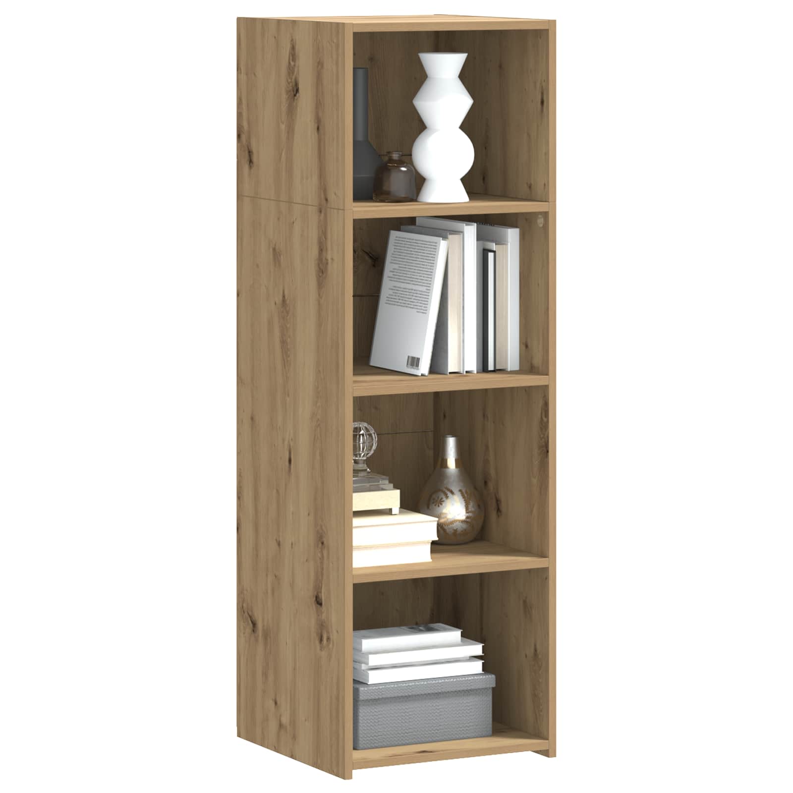 Highboard Artisan Δρυς 40 x 41 x 124 εκ Επεξεργασμένο Ξύλο - Pakobazaar