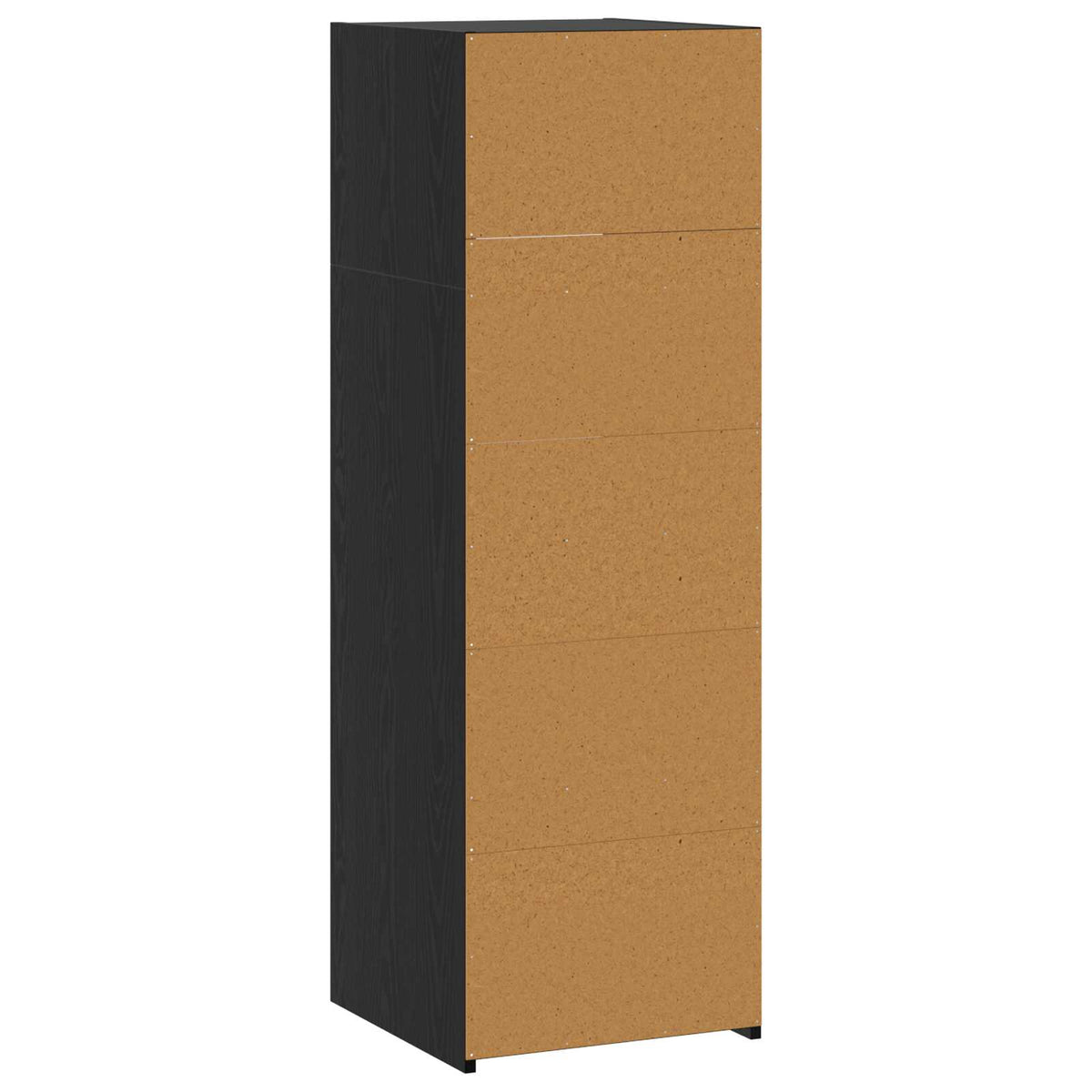 Highboard Μαύρη Δρυς 40 x 41 x 124 εκ Επεξεργασμένο Ξύλο - Pakobazaar