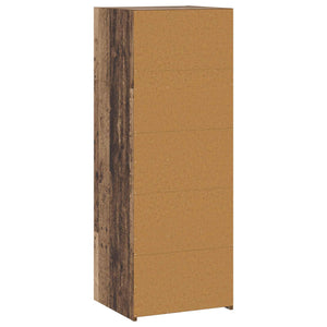 Highboard Παλαιωμένο ξύλο 45 x 41 x 124 εκ. Επεξεργασμένο Ξύλο - Pakobazaar