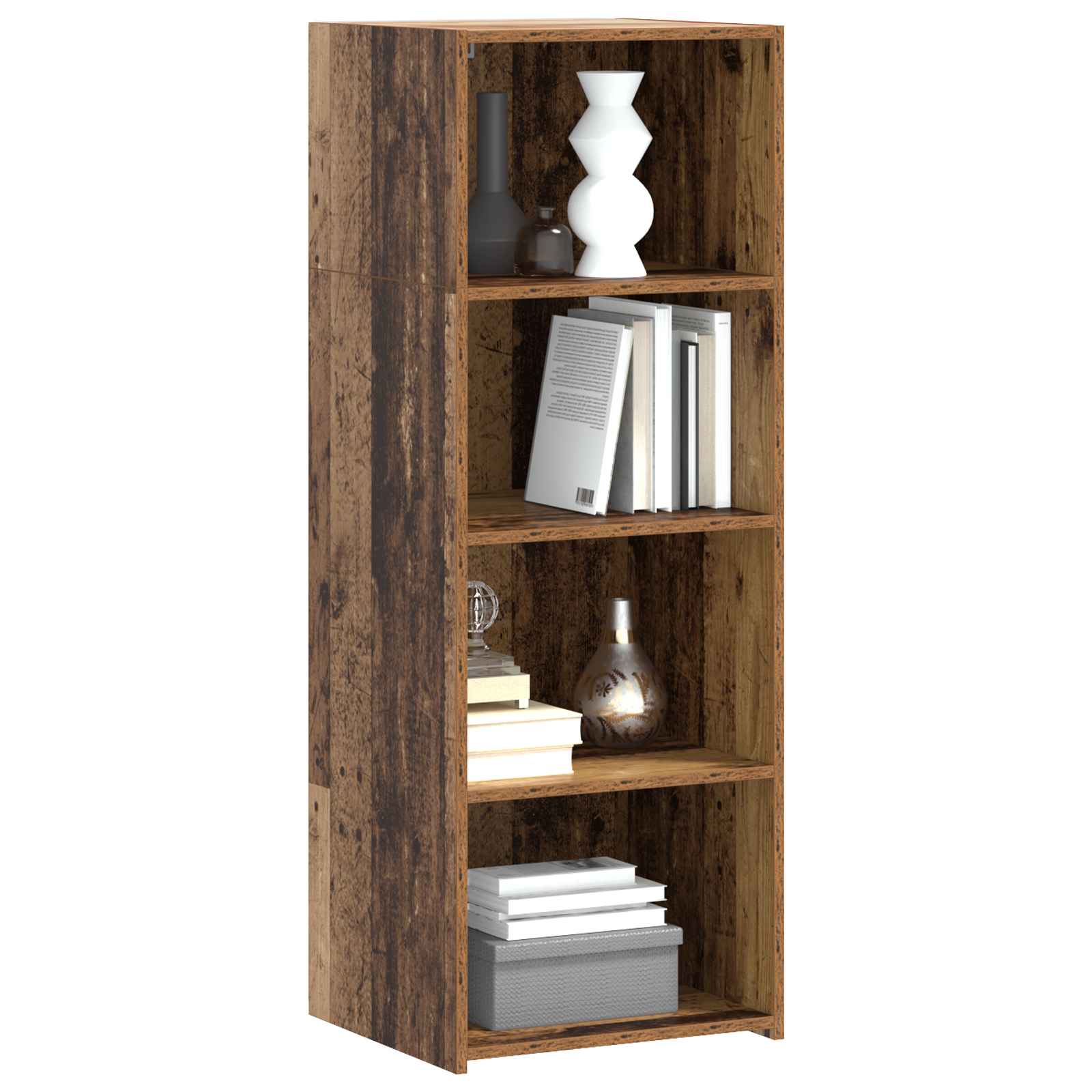 Highboard Παλαιωμένο ξύλο 45 x 41 x 124 εκ. Επεξεργασμένο Ξύλο - Pakobazaar