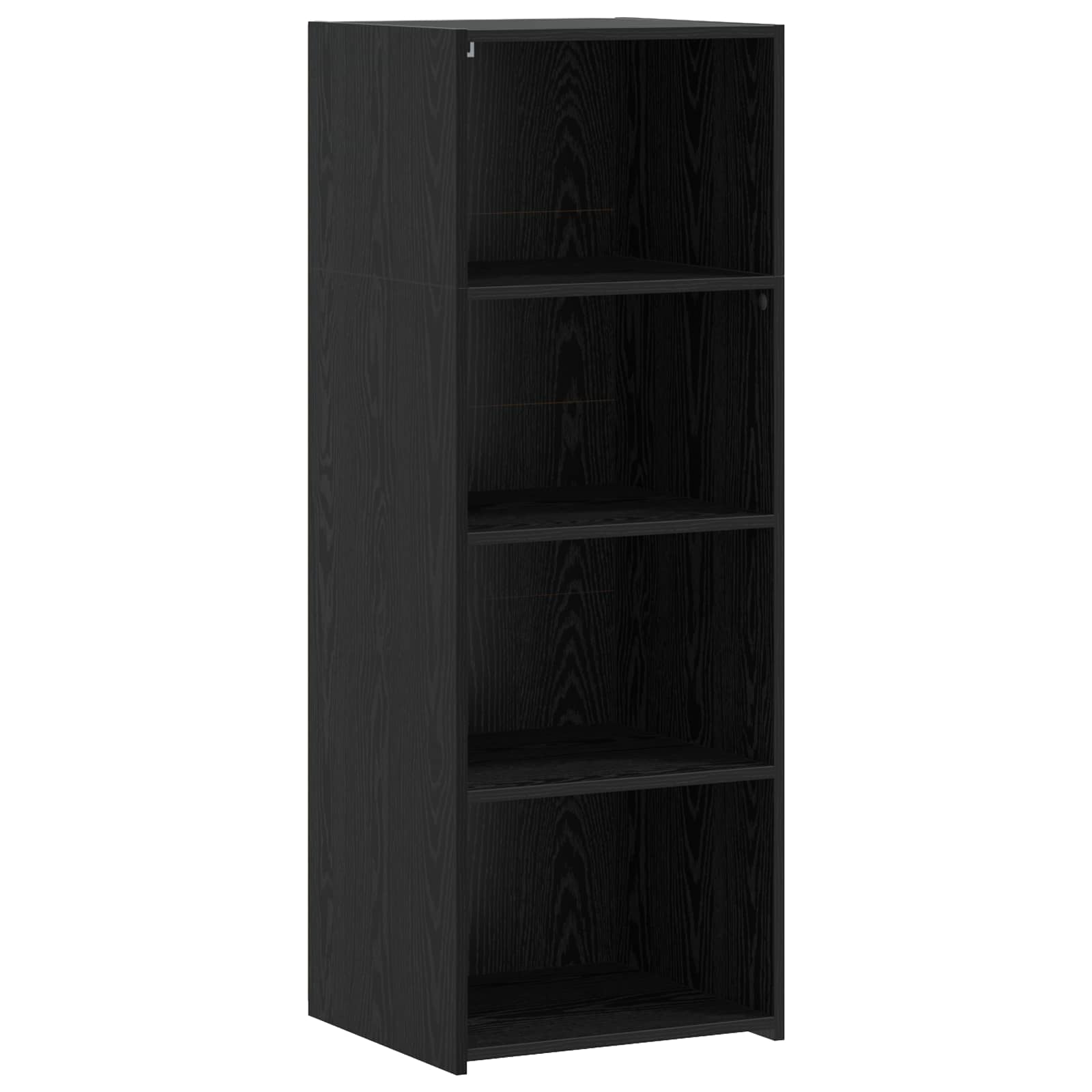 Highboard Μαύρη Δρυς 45 x 41 x 124 εκ. Επεξεργασμένο Ξύλο - Pakobazaar