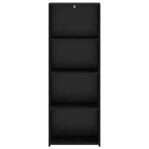 Highboard Μαύρη Δρυς 45 x 41 x 124 εκ. Επεξεργασμένο Ξύλο - Pakobazaar