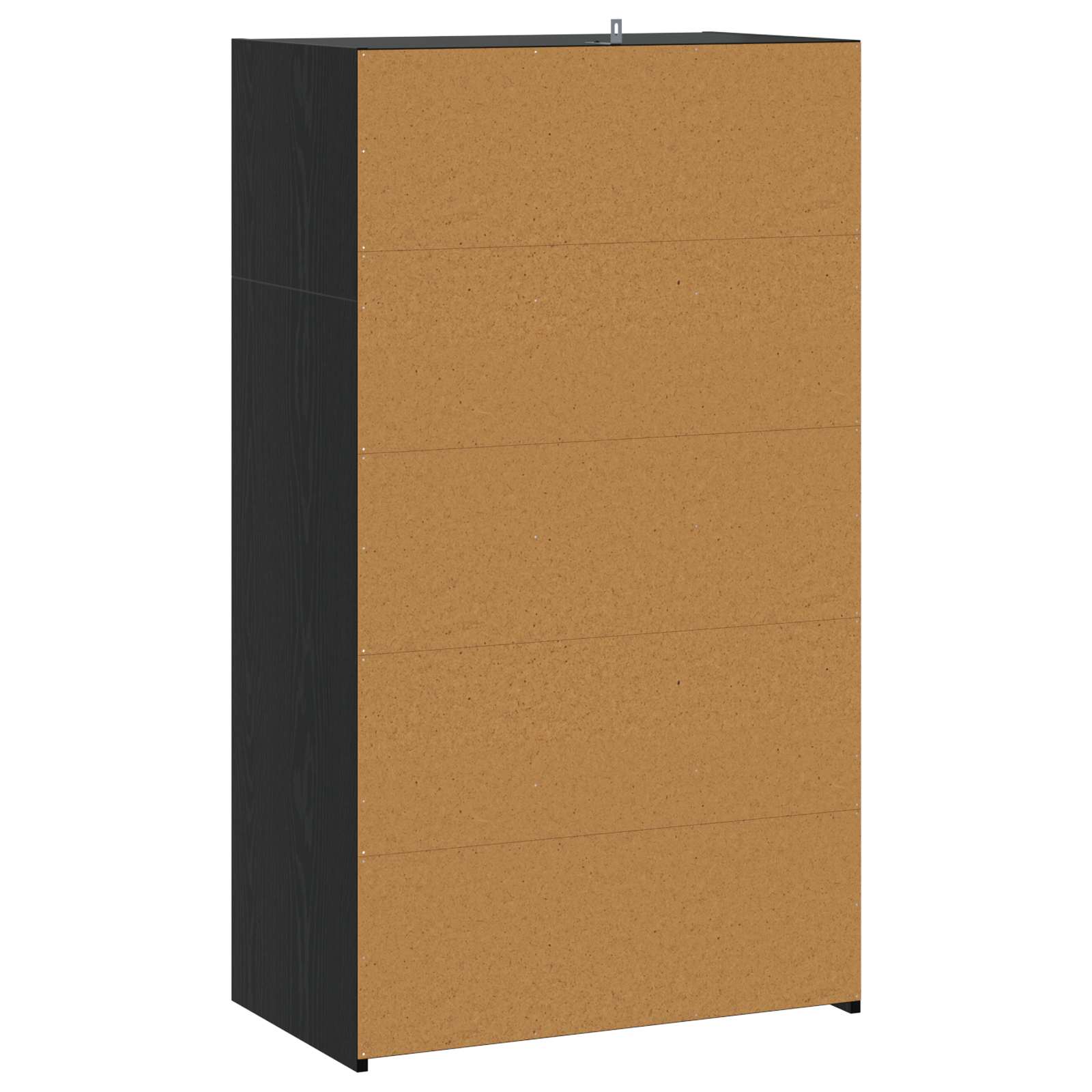 Highboard Μαύρη Δρυς 70 x 41 x 124 εκ. Επεξεργασμένο Ξύλο - Pakobazaar