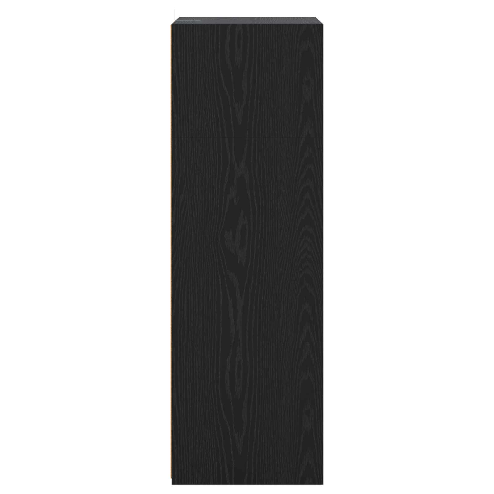 Highboard Μαύρη Δρυς 70 x 41 x 124 εκ. Επεξεργασμένο Ξύλο - Pakobazaar