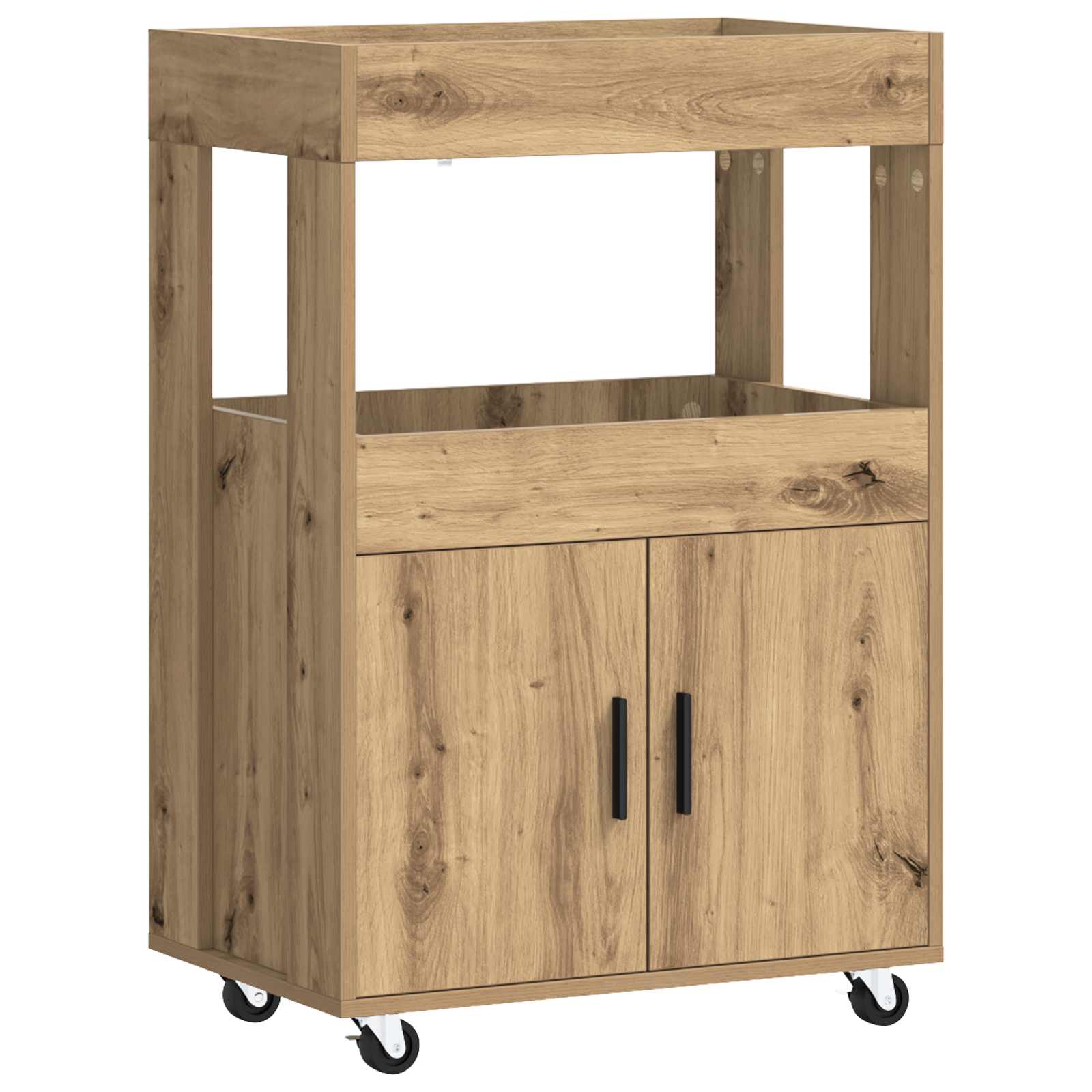 Καλάθι Μπαρ Artisan Δρυς 60 x 39.5 x 89 εκ. Επεξεργασμένο Ξύλο