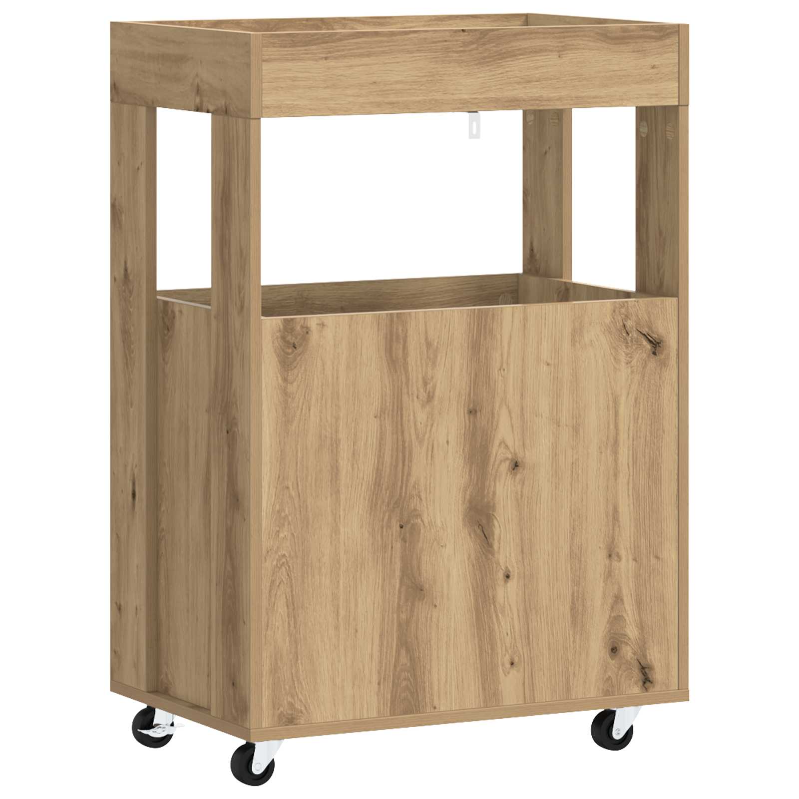 Καλάθι Μπαρ Artisan Δρυς 60 x 39.5 x 89 εκ. Επεξεργασμένο Ξύλο