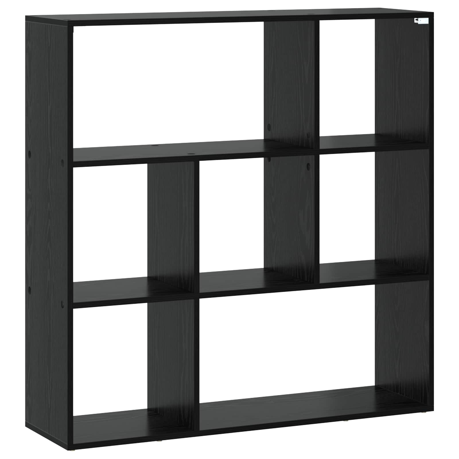 Βιβλιοθήκη 102 x 29 x 103,5 εκ. Επεξεργασμένο Ξύλο Μαύρη Δρυς
