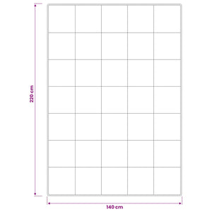 Σετ πάπλωμα 90% χήνας FULDA 3 τμχ. 140 x 220 cm Καλοκαίρι Λευκό - Pakobazaar