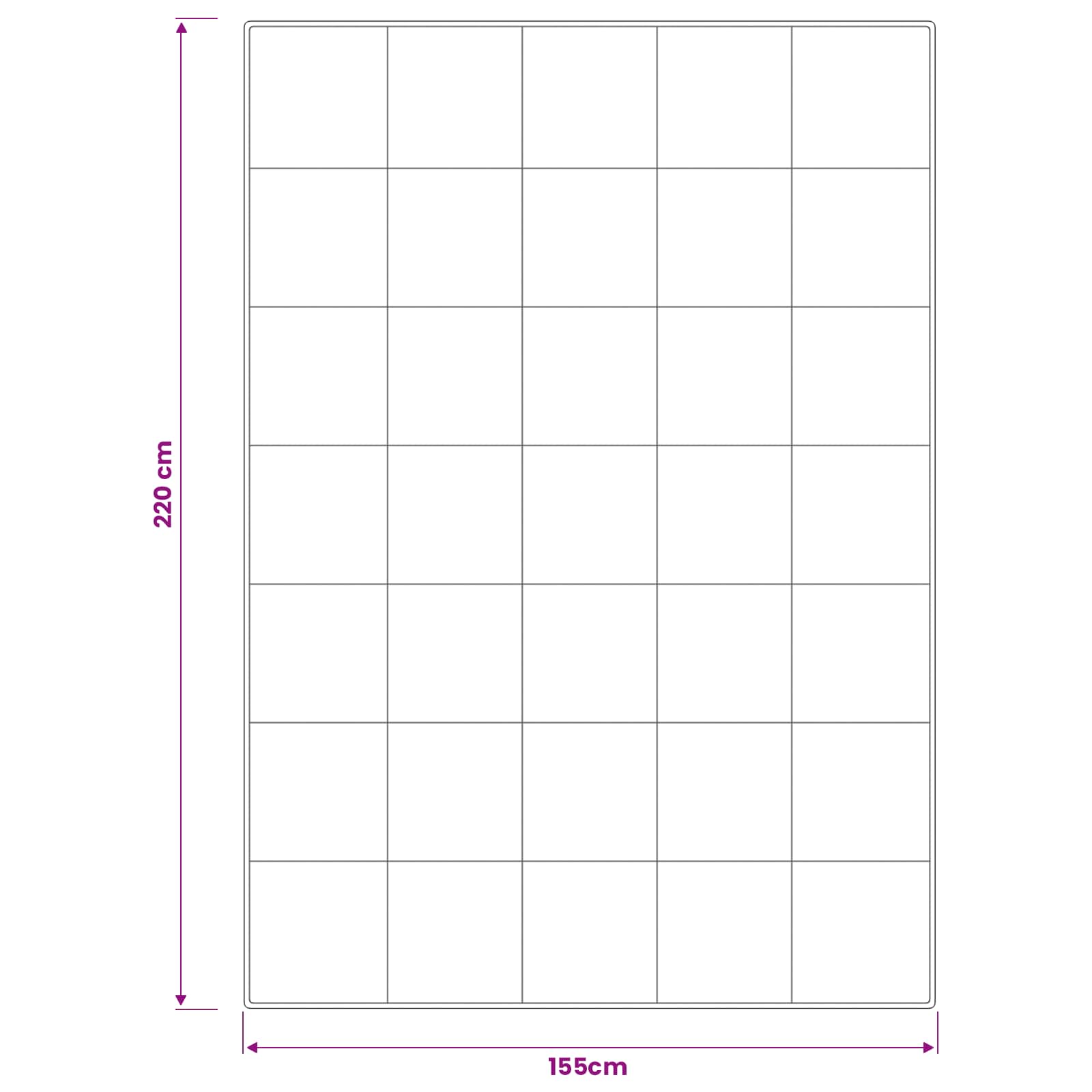 Σετ πάπλωμα 90% χήνας FULDA 3 τμχ. 155 x 220 cm Καλοκαίρι Λευκό - Pakobazaar