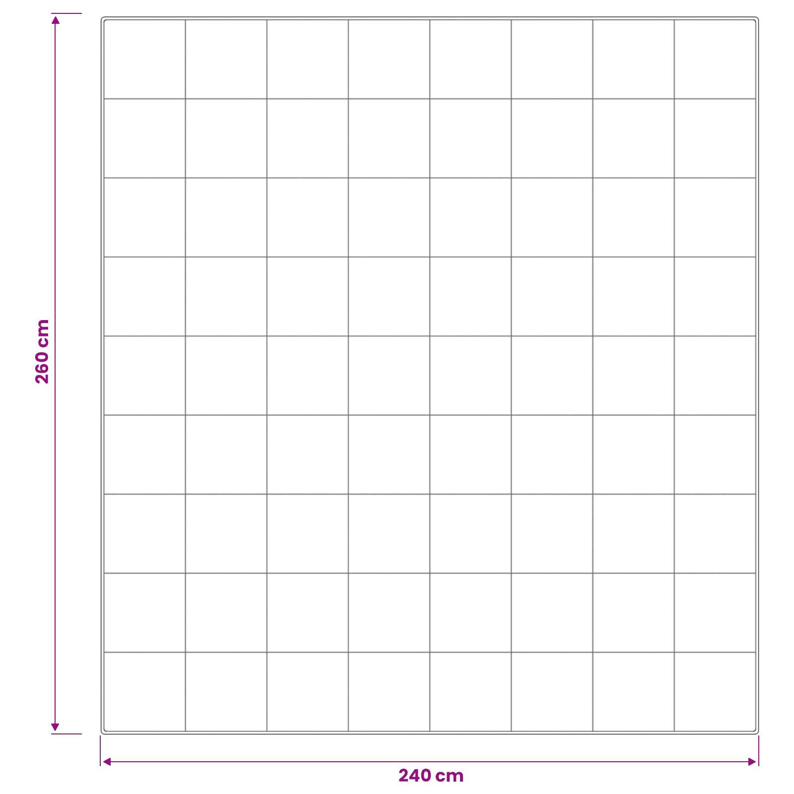 Σετ πάπλωμα 90% χήνας FULDA 3 τμχ. 240 x 260 εκ. Όλες οι εποχές - Pakobazaar