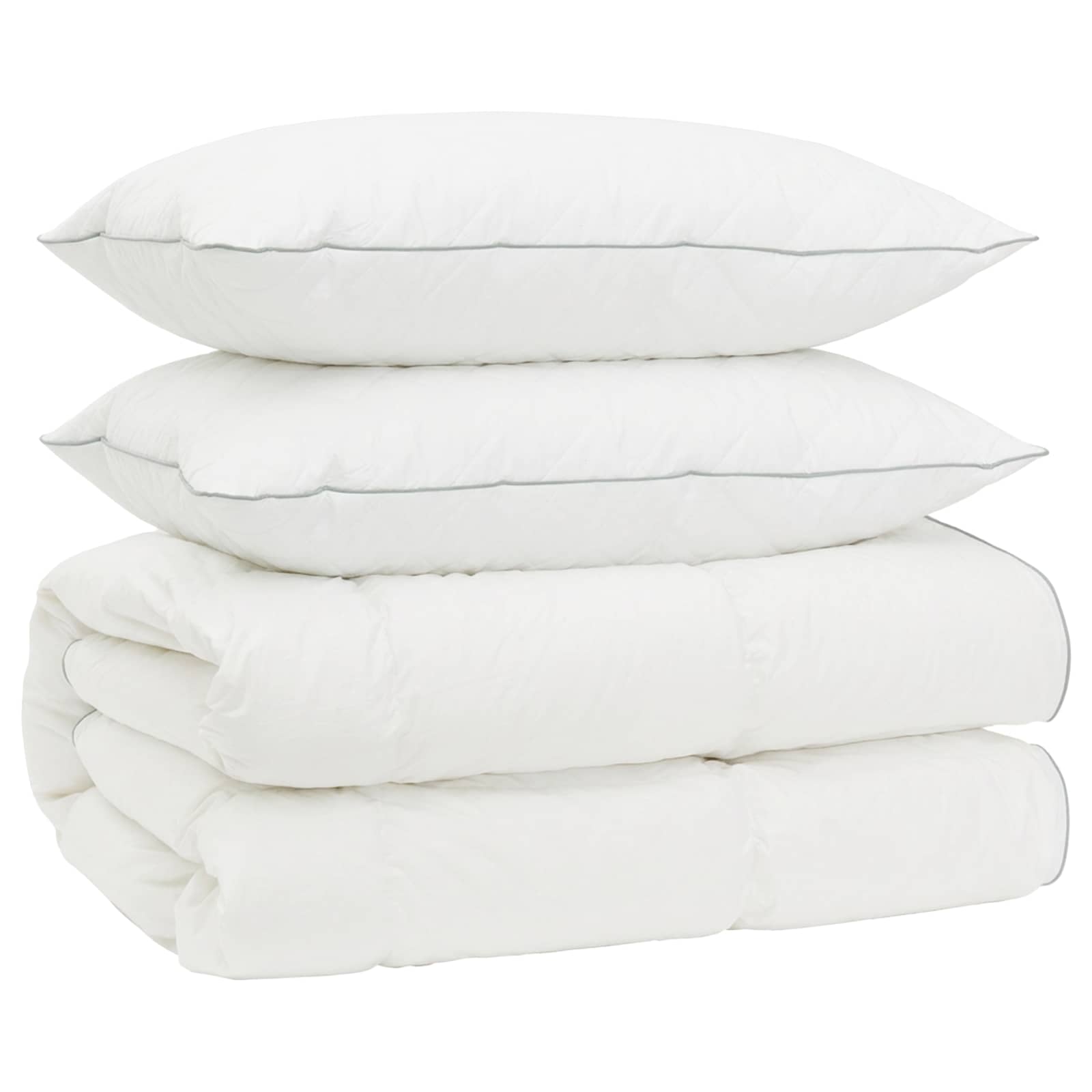 Σετ πάπλωμα 90% χήνας FULDA 3 τμχ. 200 x 200 cm Όλες οι εποχές