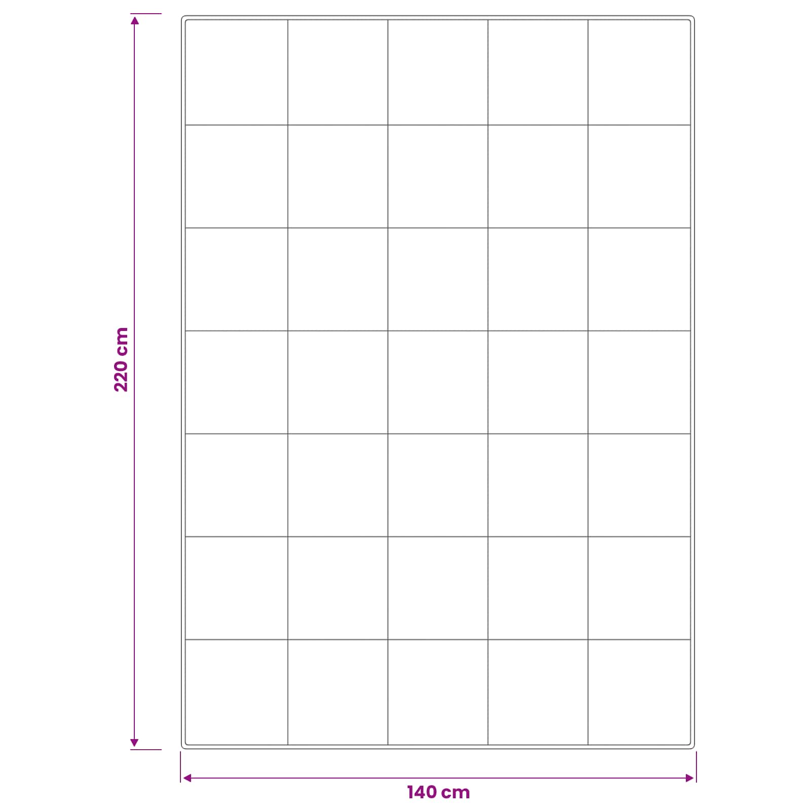 Σετ πάπλωμα 90% χήνας FULDA 3 τμχ. 140 x 220 cm Όλες οι εποχές - Pakobazaar