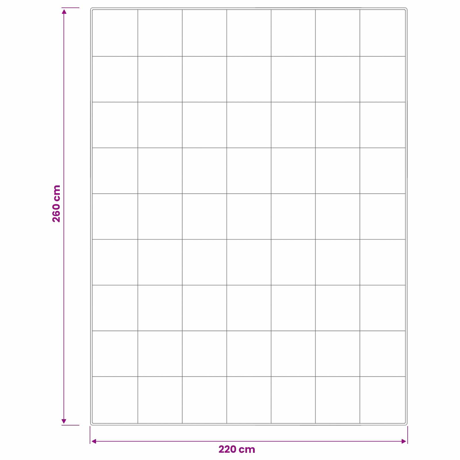Σετ πάπλωμα 90% χήνας FULDA 3 τμχ. 220 x 260 cm Όλες οι εποχές
